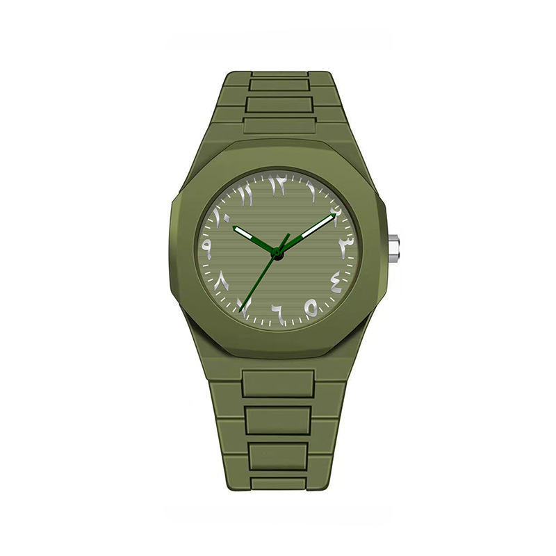 2025 Southeast Asia and Middle East Popular Plastic Watch Men's High-End Wholesale Dropshipping Men's Quartz Watch Waterproof
