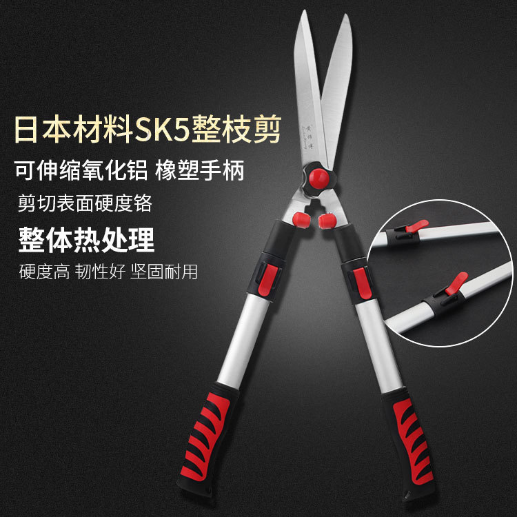 伸缩款修枝剪 园林剪刀 花园园艺草坪工具 树枝高枝剪
