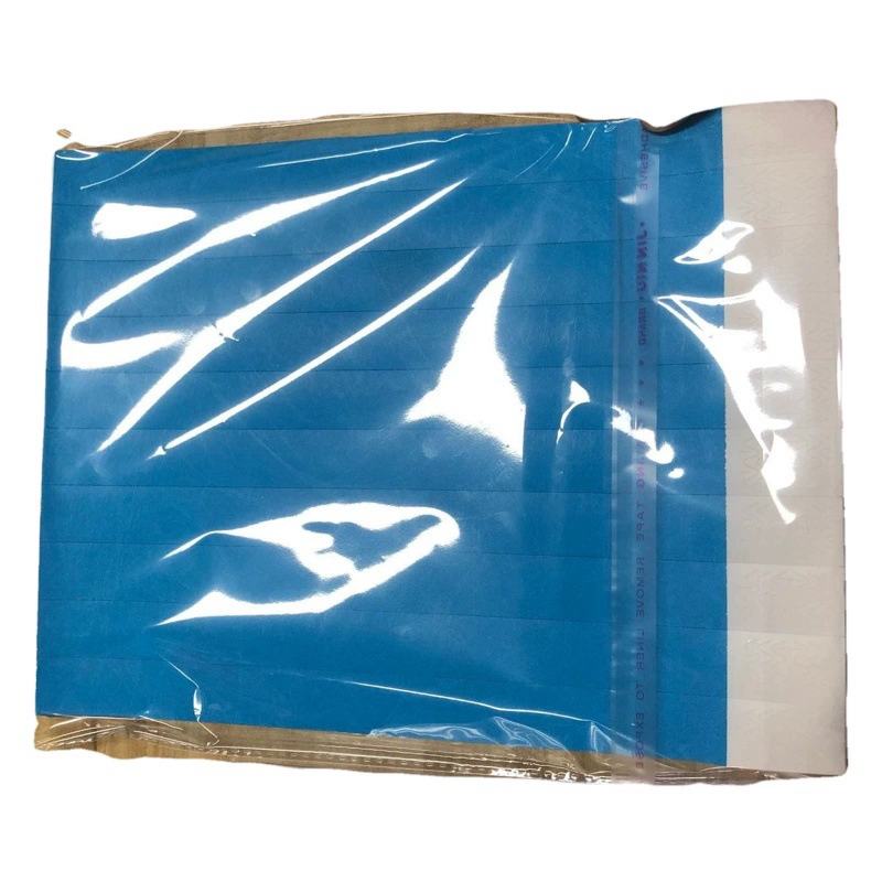 Одноразовый бумажный браслет DuPont Tour Happy Castle Водонепроницаемый износостойкий браслет для идентификации билета от рукописного письма