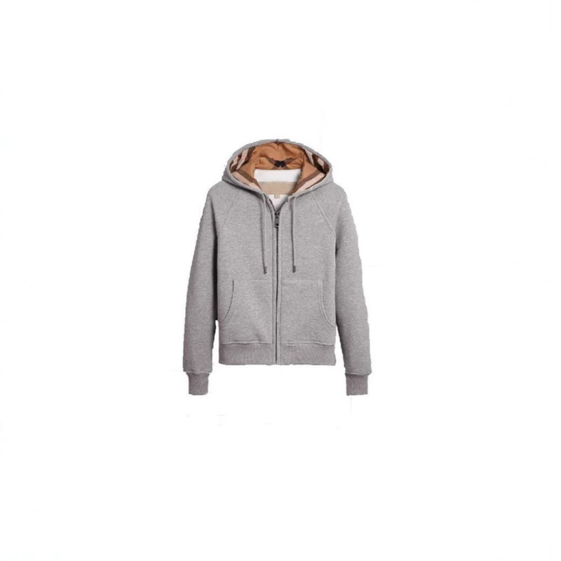 High-quality British-style hooded sweatshirts and autumn/winter jackets for cross-border European and American markets, featuring custom embroidery logos, unisex designs, and Korean-style export options