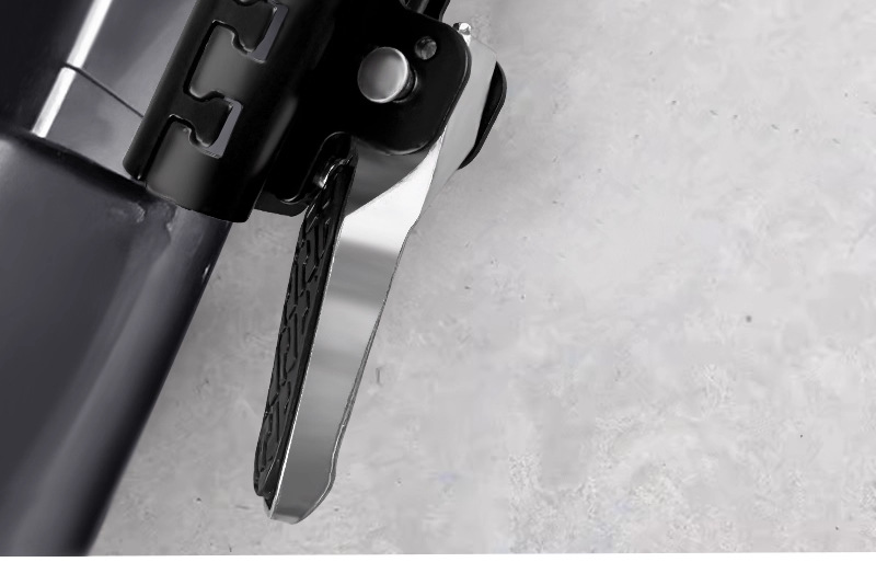 Widened Anti-Slip Motorcycle Modification Accessories Folding Foot Pedal for Electric Scooters, No Drilling Required