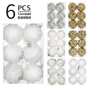 New cross-border Christmas holiday atmosphere Christmas tree creative decoration ball window door hanging decoration in stock