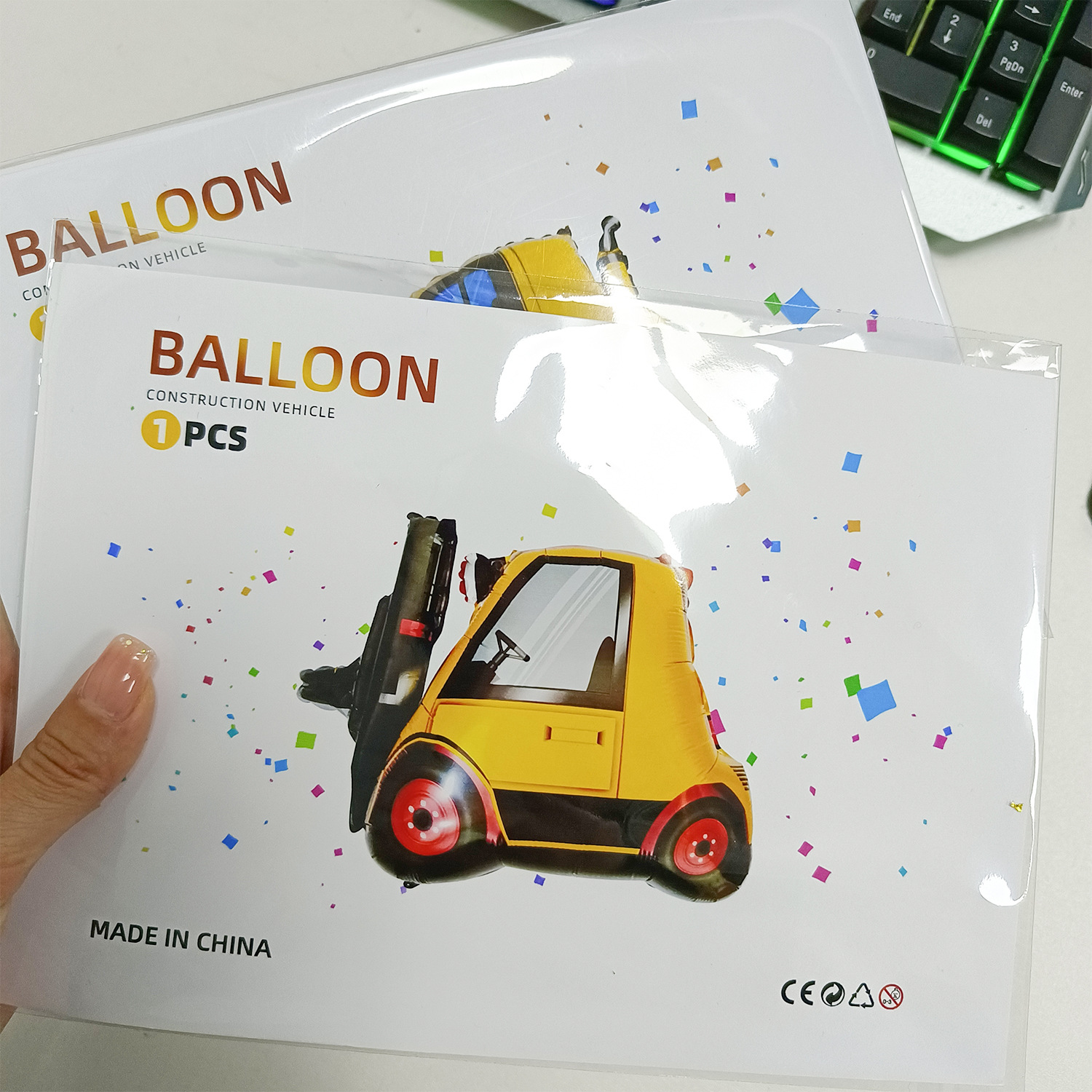 Car Aluminum Film Party Balloon display picture 1