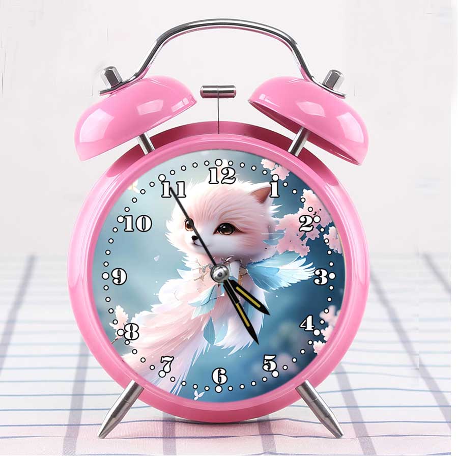 음성 알람 시계 어린이 소녀 충전 깨우기 기계 경보 학생