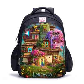 魔法满屋 儿童书包 Encanto 黑色背包