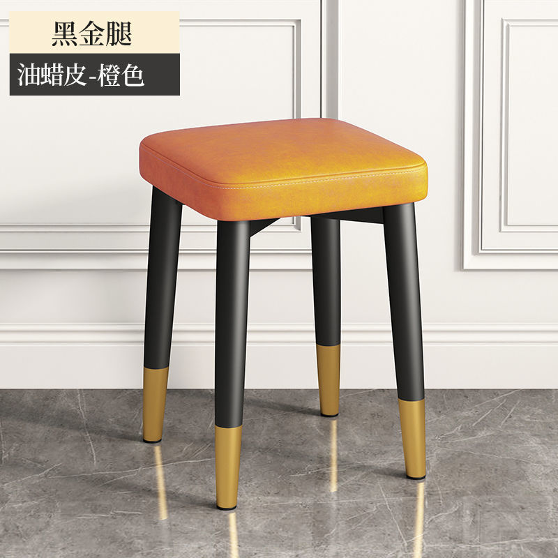 환경 보호 LaTeX + 블랙 골드 다리 + 오렌지 오일 왁스 스킨