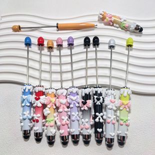 Trendy Hot-Selling Handmade DIY Cute Hand-Painted Pen Holder Cute Ballpoint Pen Holder