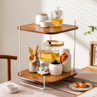Corner Cup Holder Corner Cup Storage Rack Bar Mug Tea Cup Display Rack Corner Retro Water Cup Holder