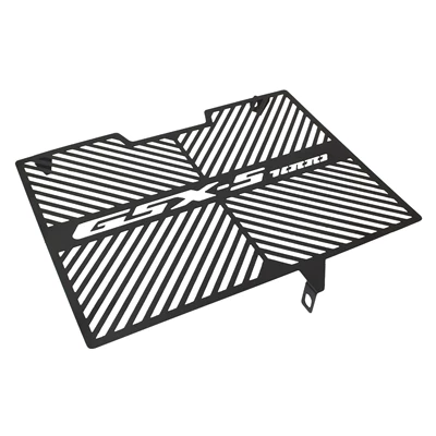Suzuki GSXS1000 GSX-S1000 modified motorcycle water tank net protection radiator guard (Motorcycle frame) - black