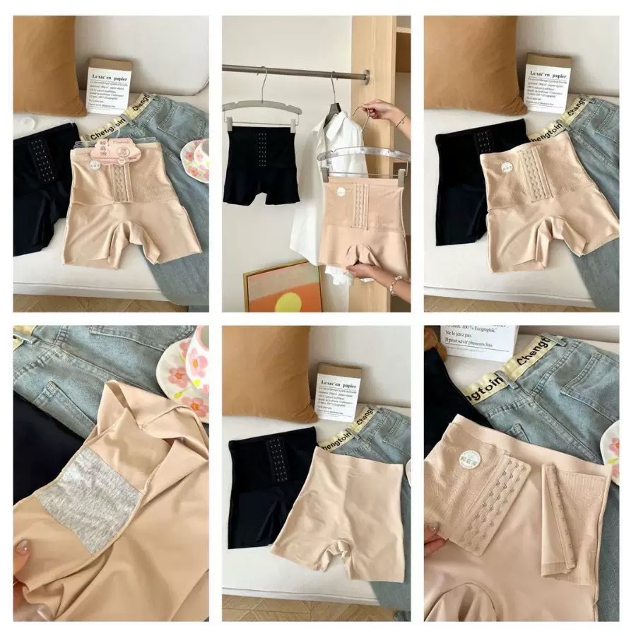 Pantalones de vientre con base líquida transpirable sin costuras image 4