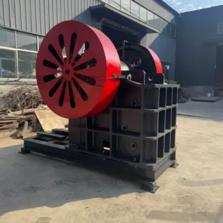 建筑垃圾处理颚破机 PE400×600 颚式破碎机 石料厂粗碎设备