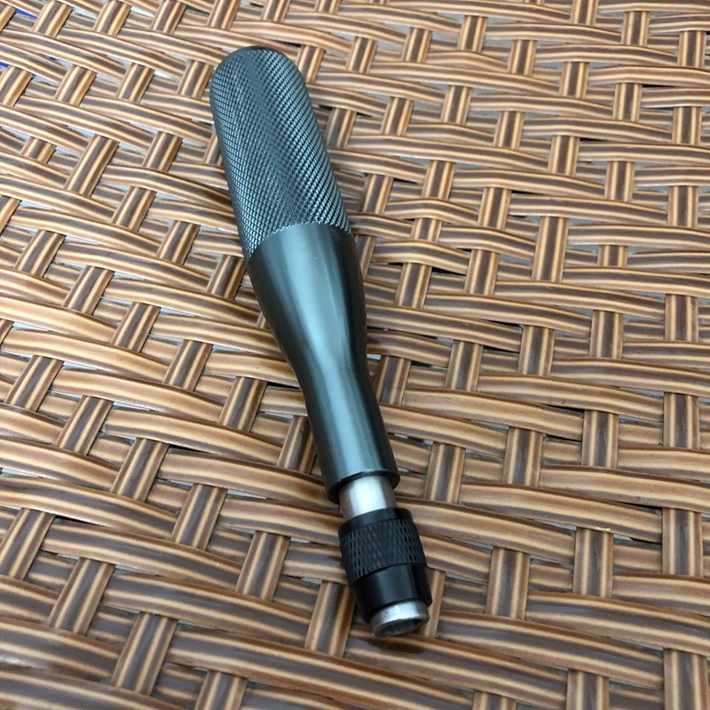 6,35mm magnética manual de aleación de aluminio mango cojinete destornillador adecuado para 1/4-pulgada Destornillador hexagonal cabeza