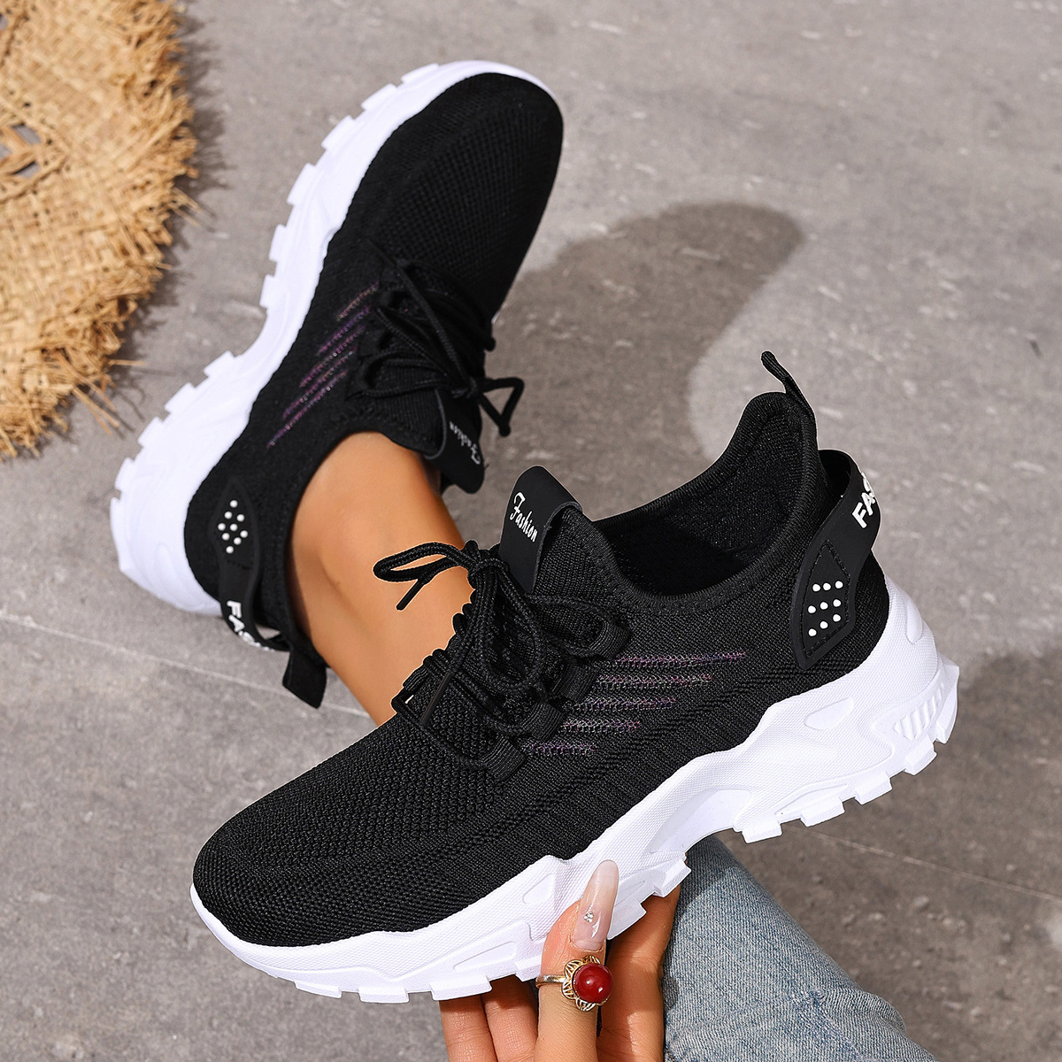 Women's Breathable Sports Shoes, Women's Autumn And Winter Thick-soled Shoes, Cross-border Dropshipping, Casual And_vogvips.com