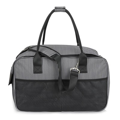 定制便携旅行遛狗宠物袋 新款手提透气狗狗包 户外出行单肩宠物包