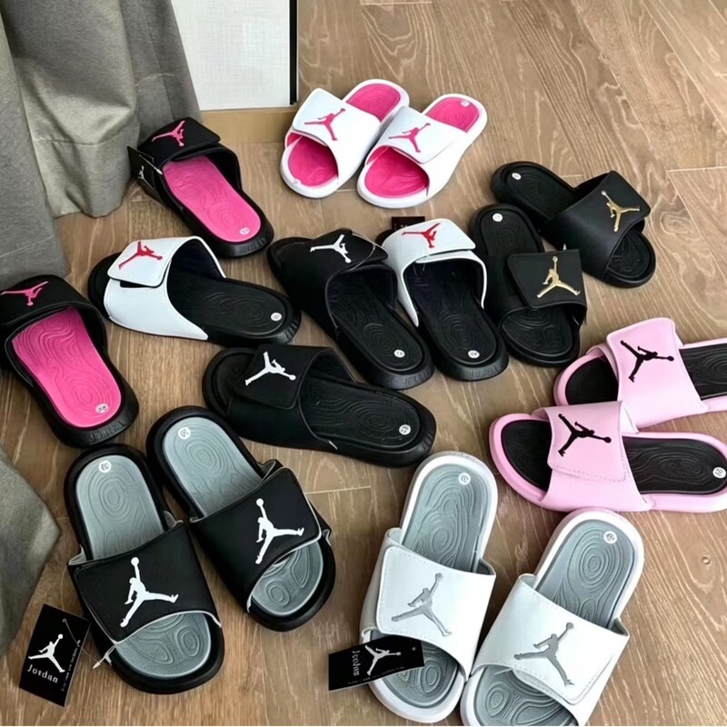 Cross-border European and American style AJ sneakers, outdoor wear, Velcro sports, non-slip, trendy on Instagram, unisex slippers Cross-border European and American style AJ sneakers, outdoor wear, Velcro sports, non-slip, trendy on Instagram, unisex slippers