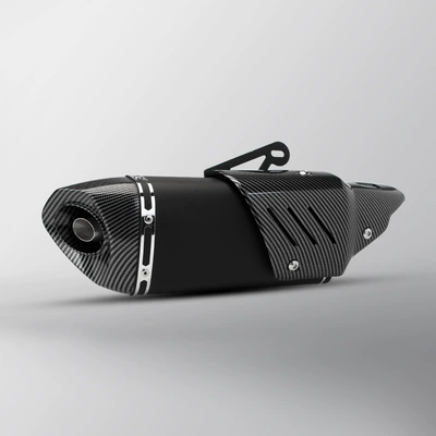 Motorcycle exhaust pipe | fiber exhaust ninja400 Kawasaki