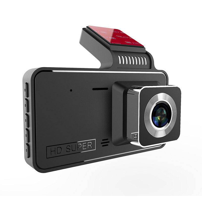 Hidden Dash Cam Front and Rear Dual Recording 1080P 4-inch Screen