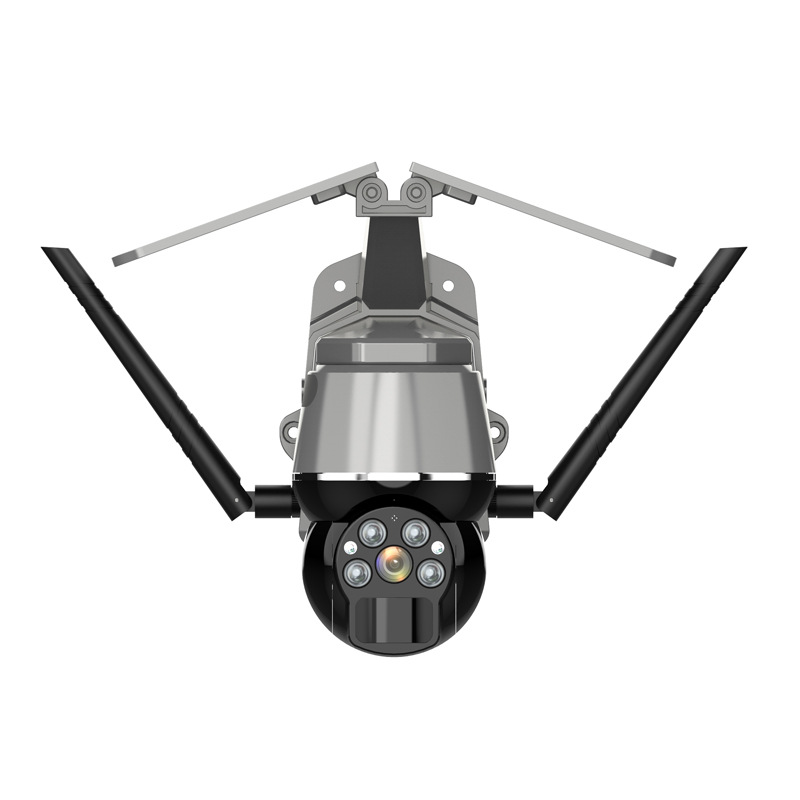 Wireless safe monitor, CCTV camera, videocamera charging solar-powered 3