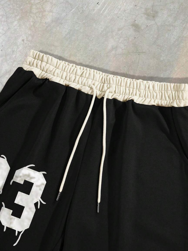2025 Europa y los Estados Unidos otoño y invierno diseño de pantalones dobles nicho de la personalidad de la tendencia callejera hip-hop piernas largas sueltas al por mayor
