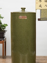 景德镇油缸水缸米缸米桶面缸20斤30斤50斤厨房储米罐防潮防虫坛子