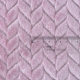 Spot single-sided jacquard flannel wheat ear hemp pattern velvet blanket pillow home clothes bathrobe fabric