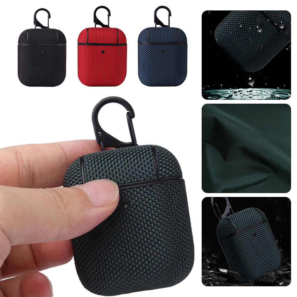 Adecuado para airpods pro auricular cubierta impermeable patrón de tela Apple apple2 generación auricular Bluetooth creativo protector Shell