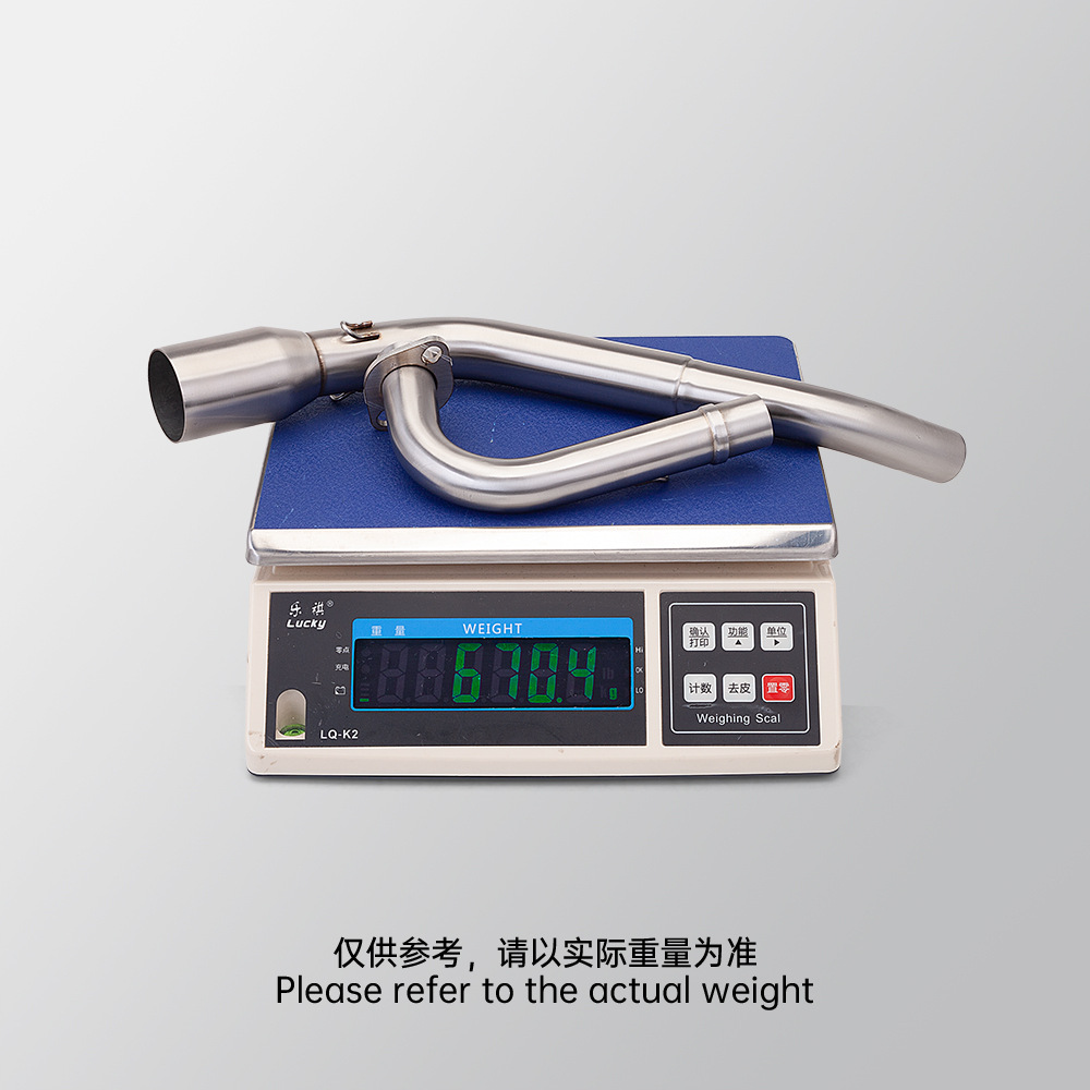 Little Monkey Msx125 Exhaust Pipe Stainless Steel Front and Rear Muffler 2012-2020 Non-Destructive Installation