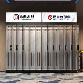 台球厅桌球室用品台球存杆柜子展示柜会员专用球杆柜放杆柜密码锁