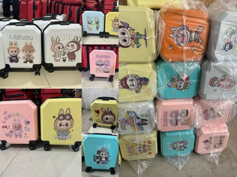 新しい 18inch 子供用スーツケースはロゴパターンを印刷できますギフト用トロリーケース複数の色からお選びいただけます子供用旅行用スーツケース|undefined