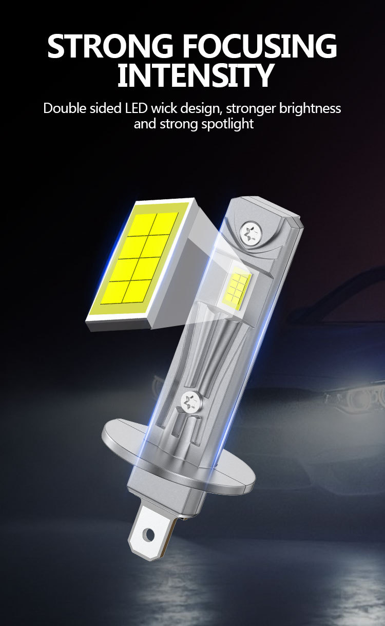 Factory Wholesale Car LED Headlight In-line H1 3570 LED Headlight Mini LED headlights