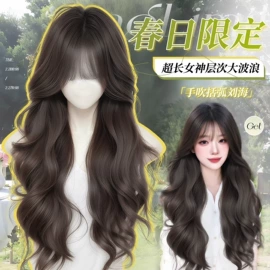 假发长卷发;长直发假发;假发马尾