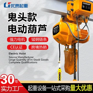 电动葫芦厂家定制2吨环链380V220V运行式链条起重电葫芦