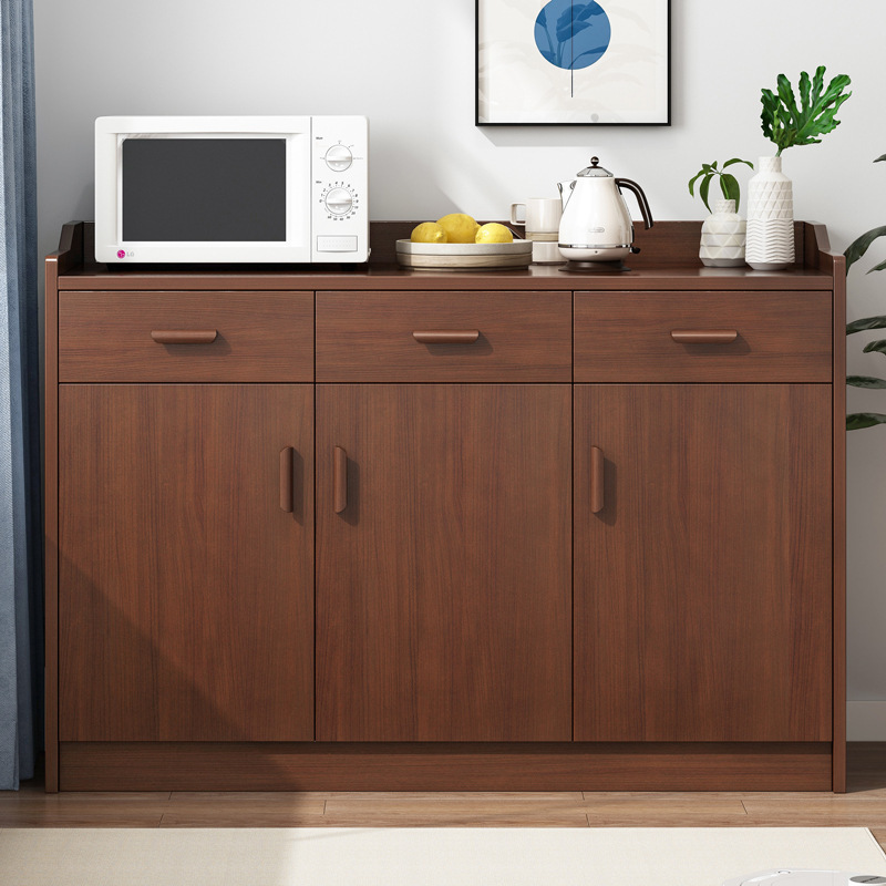 Sideboard Storage Cabinet Wooden Cabinet Storage Cabinet Living Room Wall Office Tea Cabinet Home Tea Cabinet Storage Rack