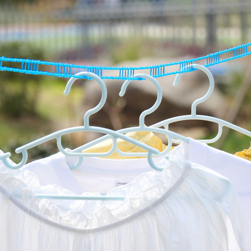 Clothesline, fence type clothesline, quilt rope, clothesline, household outdoor travel hanging clothes, non-slip cool clothesline wholesale