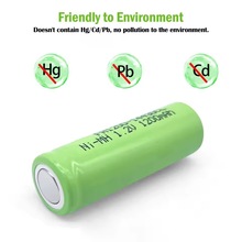 AA 1200mAh Ni-MH Gɫ懚ɳ늳1.2V 5̖m늄ˢ