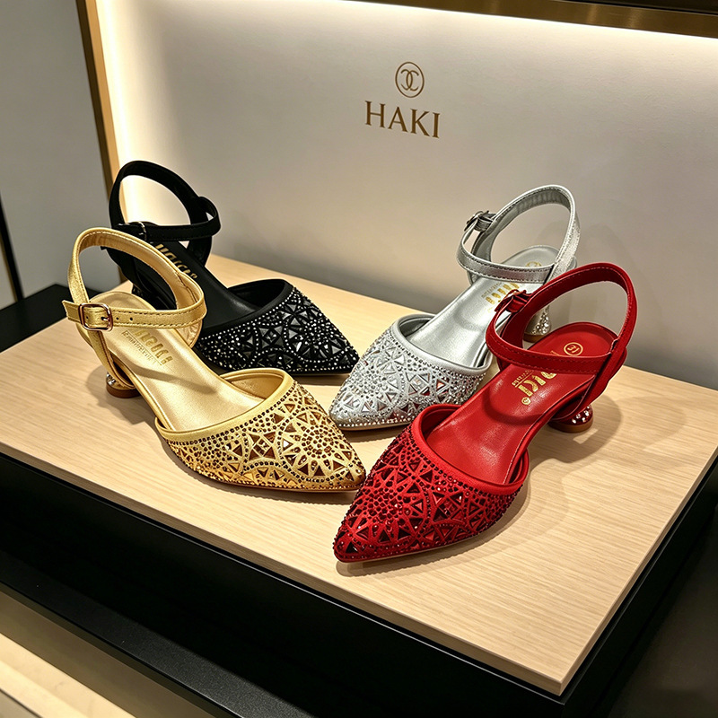 Little Girl High-Heeled Shoes 2026 Spring and Autumn New Style Girls' Princess Leather Shoes Crystal Shoes Children's Fashion Dance Flats Little Girl High-Heeled Shoes 2026 Spring and Autumn New Style Girls' Princess Leather Shoes Crystal Shoes Children's Fashion Dance Flats