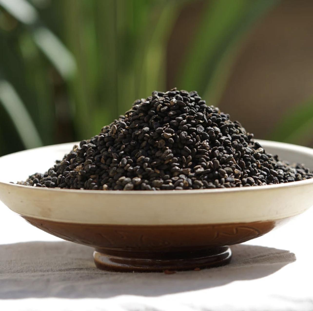 Bu Gu Zhi Psoralea Fruit 500g Dried Chinese Herbal Seeds for Decoction and Tea in use