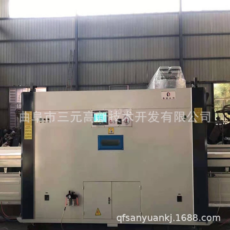 家具制造机械免漆门吸膜机 双工位浴室柜橱柜真空覆膜机