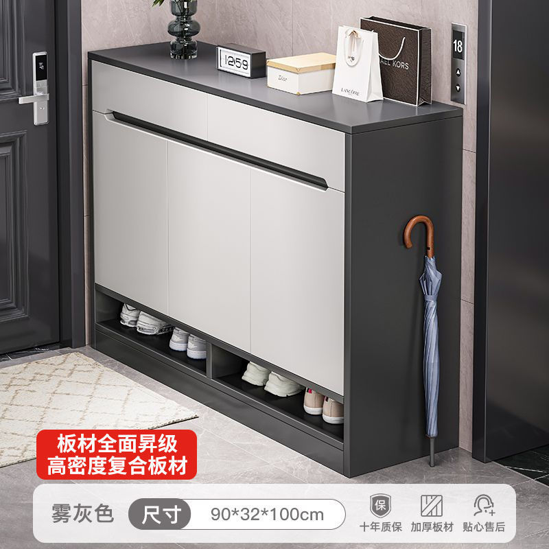 [같은 스타일 특가 - 문 3개, 서랍 2개] 포그 그레이 90cm