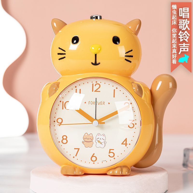 宇航员太空人智能语音闹钟儿童耐用智能学生儿童桌面小时钟家批发|undefined