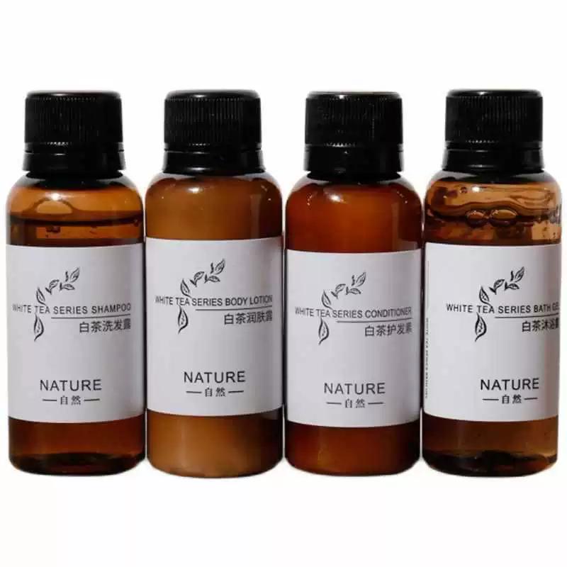 White tea, shampoo, shower gel, conditioner, 30 ml