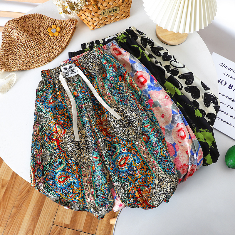 Children's Anti-mosquito Pants Summer Thin Boys' and Girls' Shake-off Pants Korean Style Baby Bloomers Men's and Women's Pants Children's Pants