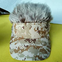 Камуфляжный парик бейсболка фуражка популярная меховая шапка из чистого хлопка напольная шляпа TikTok Net красный логотип с принтом