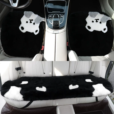 Car Seat Cushion Wool Thickened: Wool pad