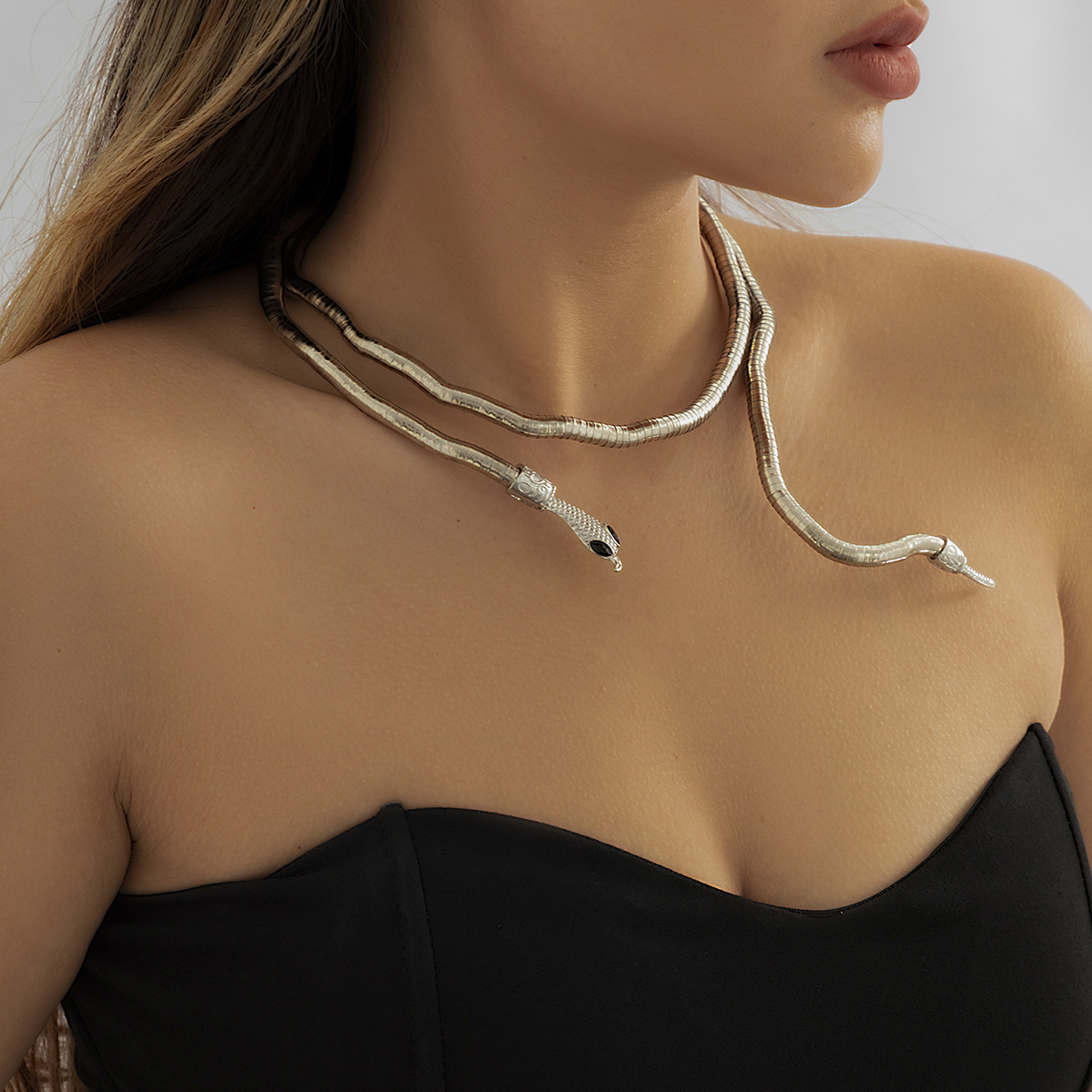 Fashion Snake Metal Plating Waist Chain