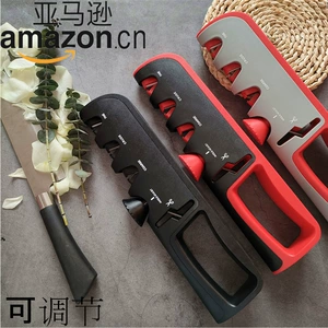 Регулируемая точилка для ножа Amazon Крупновое творческое новое нож. Точкеру для ножа четырехфункционального многофункционального оптом кухон