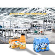 厂家定制24头玻璃瓶饮料灌装机三旋盖灌装机果汁热灌装设备生产线