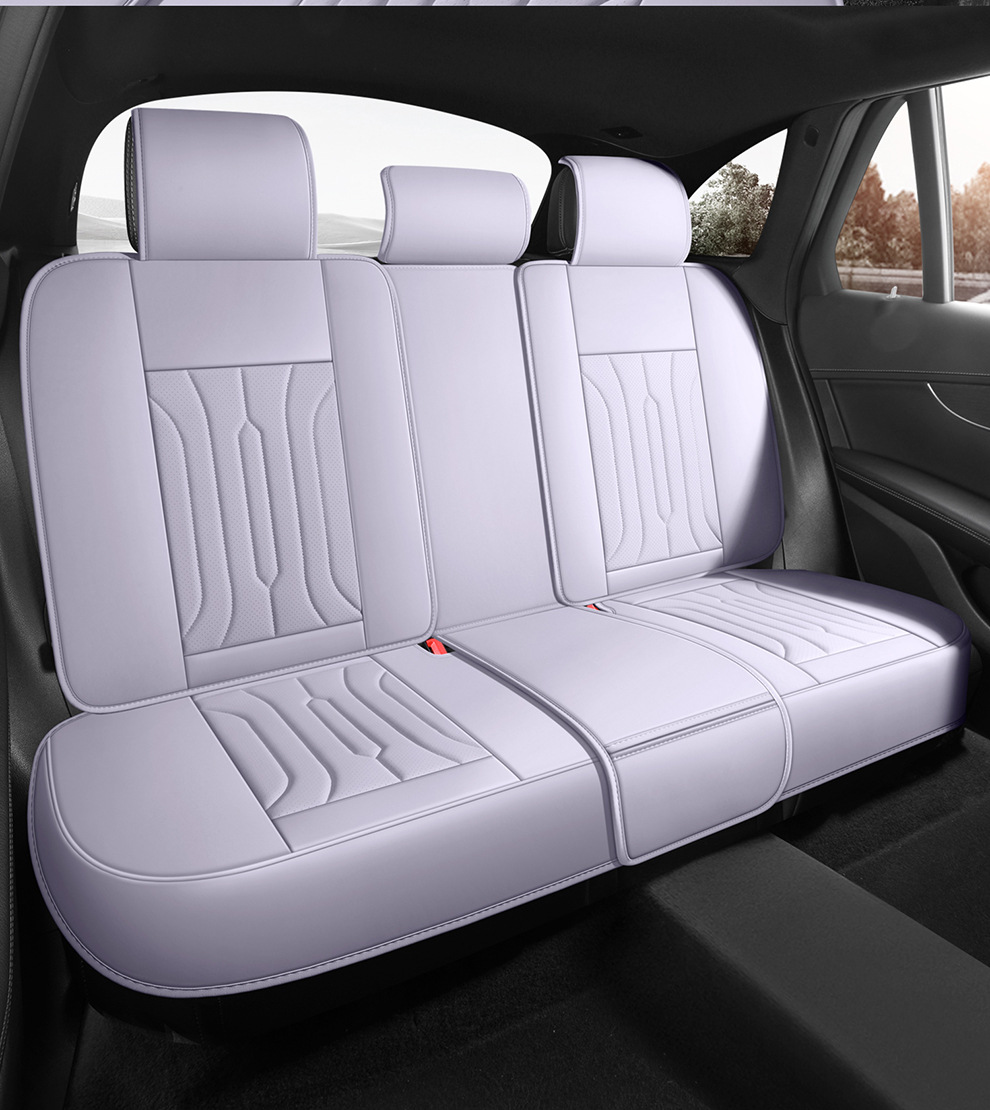 New Car Seat Cushion, Universal for All Seasons, Fully Enclosed Seat Cover, Full Leather Special Breathable Seat Cover, Summer Car Seat Cover