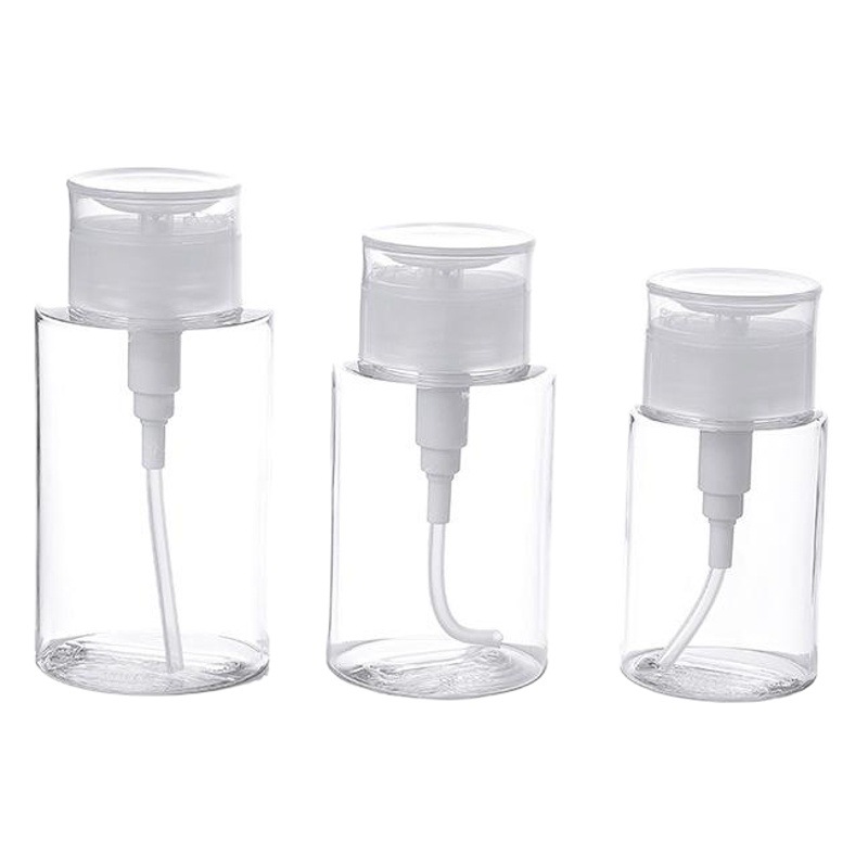 Makeup Remover Oil Bottled Press Portable Empty Bottle for Travel Large Capacity Pressure Bottle for Cosmetics