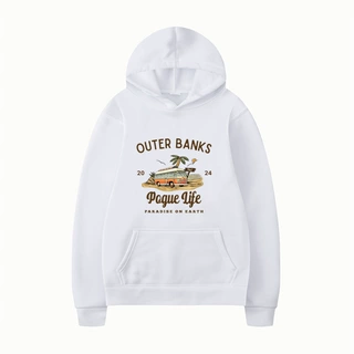 亚马逊 Outer Banks Pogue Life Graphic Hoody 跨境欧码秋冬连帽